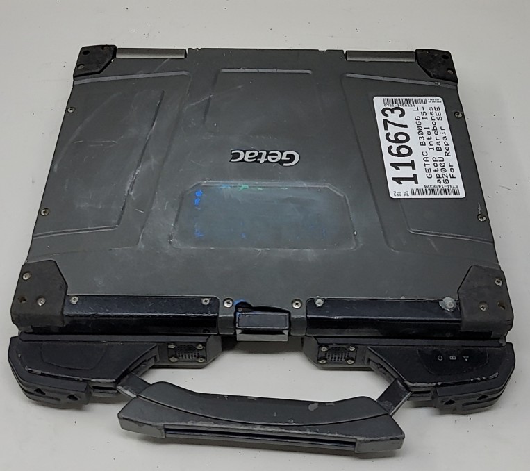 GETAC B300G6 Laptop Intel I5-6200U For Repair SEE NOTES