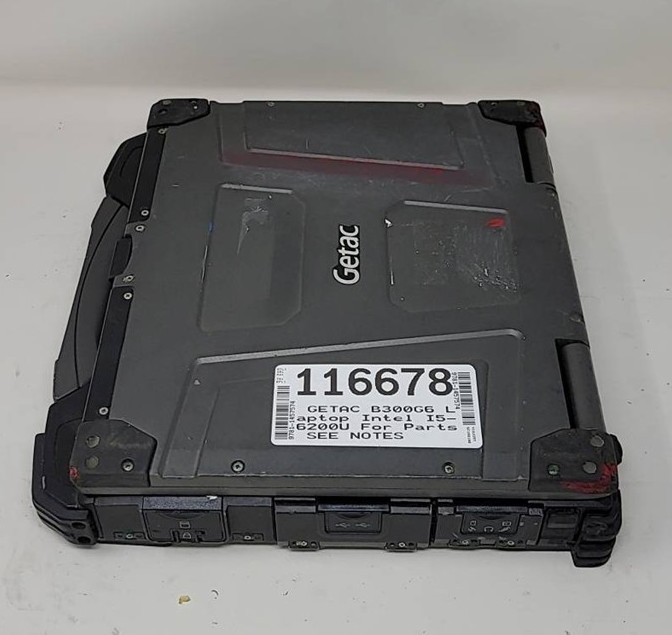 GETAC B300G6 Laptop Intel I5-6200U For Parts SEE NOTES