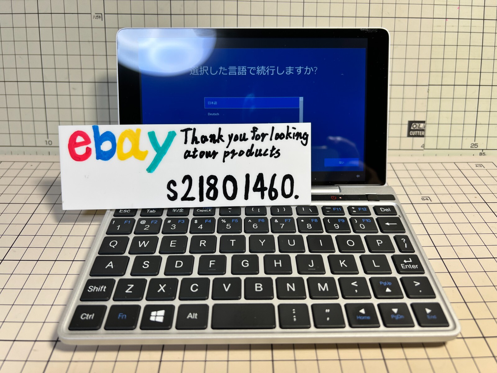 GPD Pocket 2 Intel Core m3-8100Y 7″ Touch Screen 8GB RAM/128GB ROM Near Mint BOX