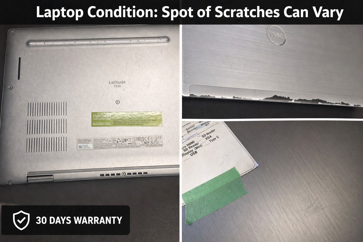Dell Latitude 7330 Laptop PC 2-in-1 i5-1245U 16GB 256GB Touch Win11 Pro Grade B