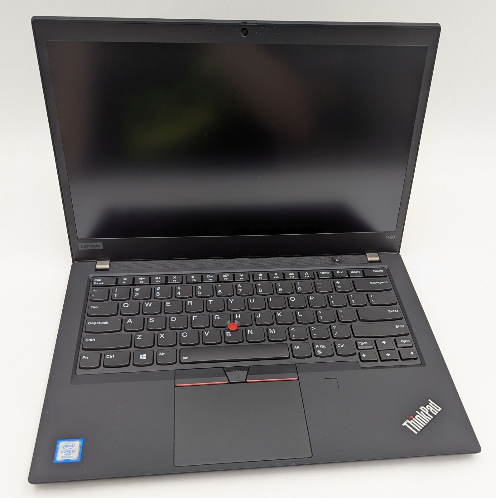 Incomplete Lenovo ThinkPad T490 14″ Laptop i5-8365U 8GB RAM – *DEAD PIXELS*
