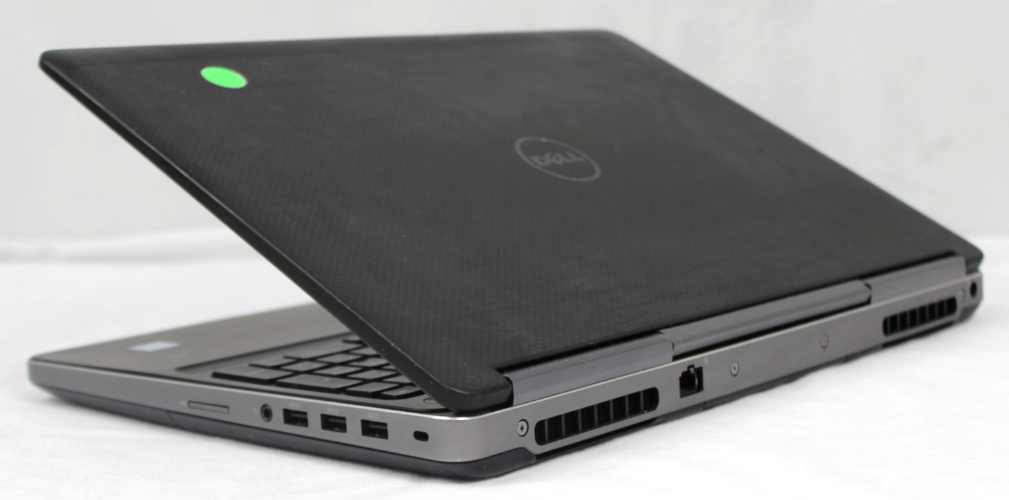 Dell Precision Laptop 7520 Intel i7-7820HQ 2.9GHz 16GB 2x256GB 4-Core SSD Win11