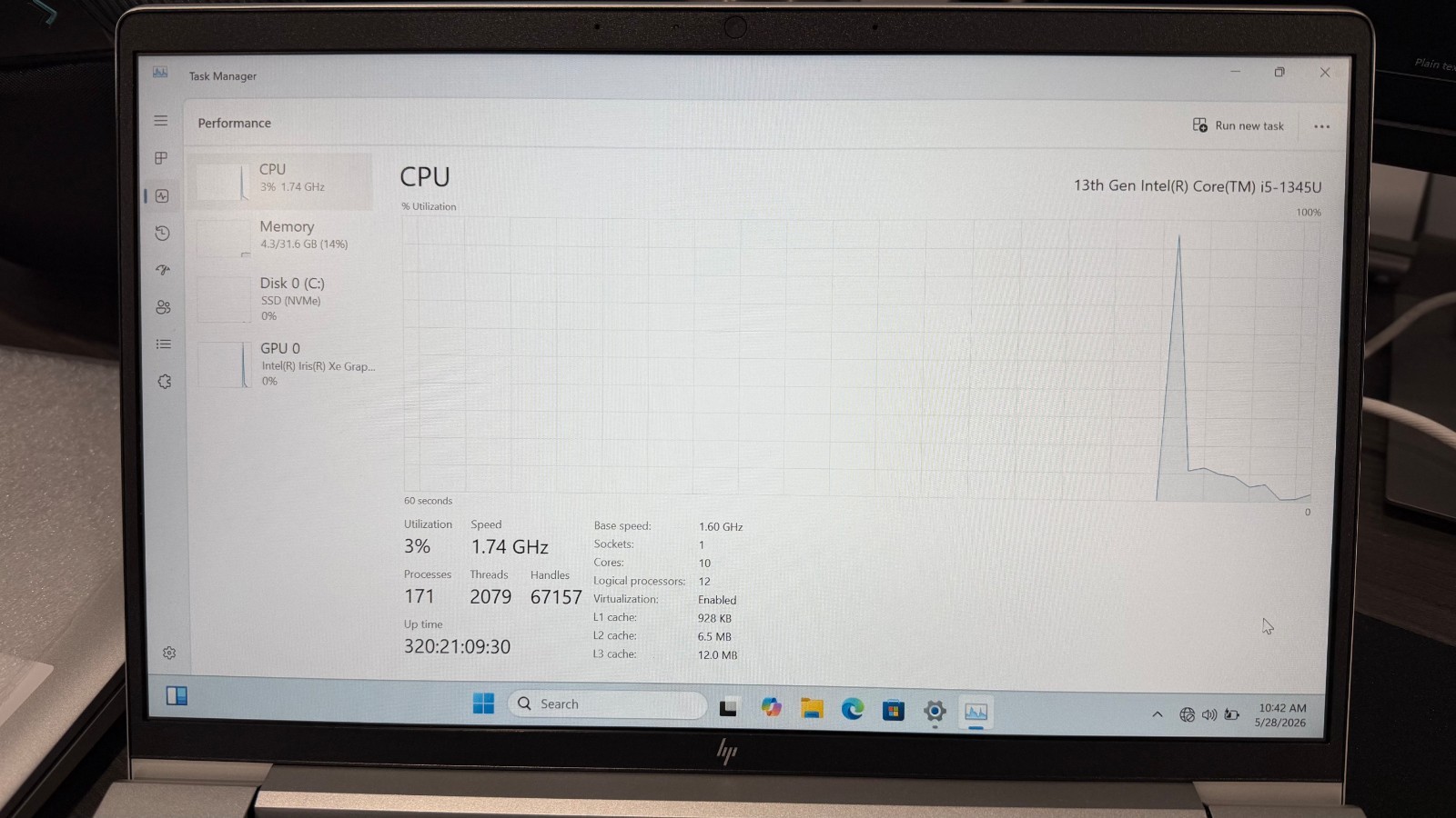 HP EliteBook 640 G10/Intel Core i5-1345U/32GB RAM/512GB SSD/14″ FHD/Win 11 Pro
