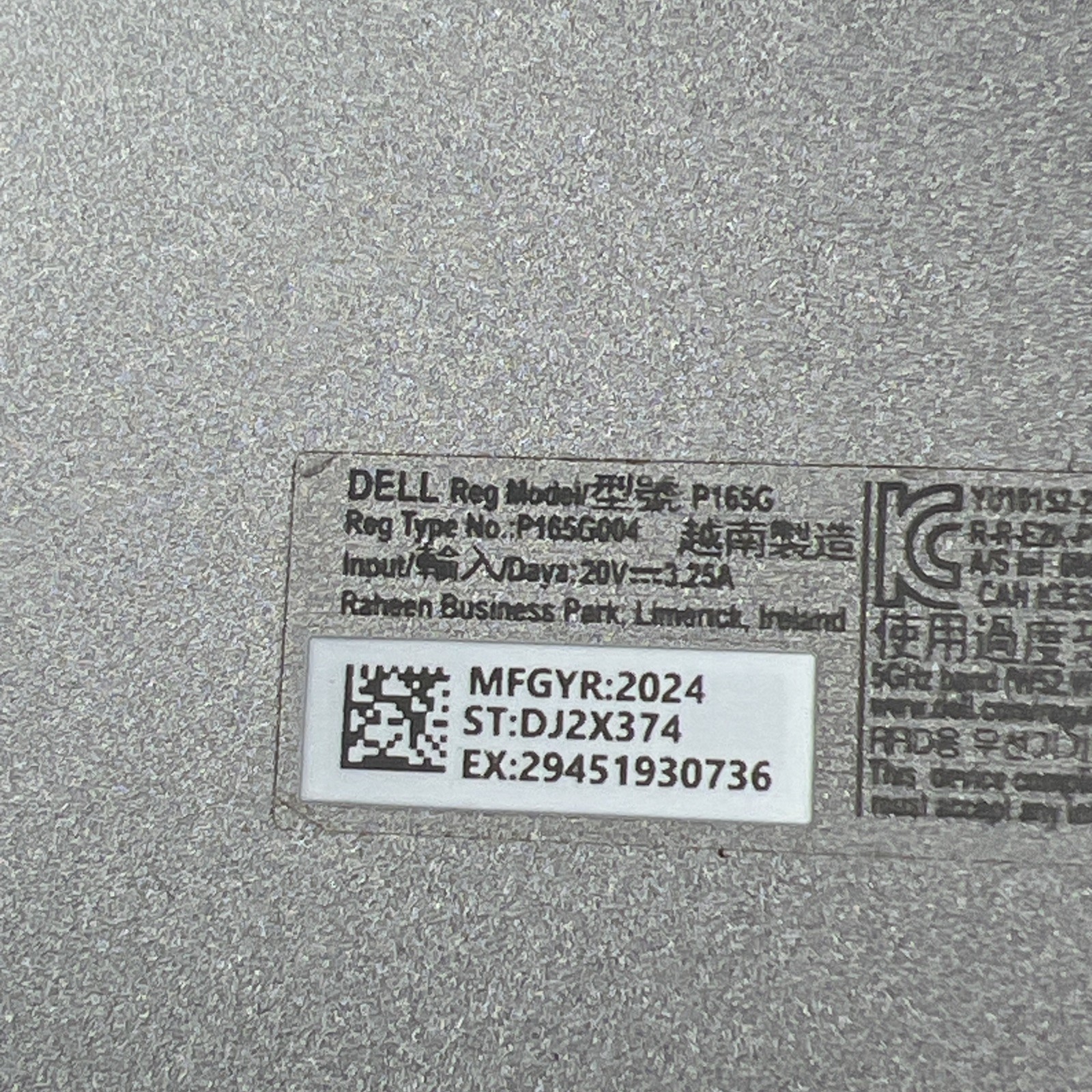 DELL LATITUDE 5450 INTEL CORE ULTRA 5 135U 16GB RAM