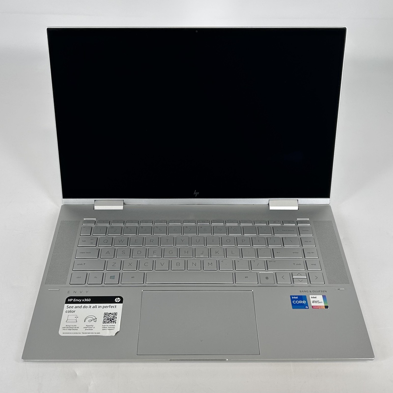 HP Envy x360 15 Silver FHD TOUCH i5-1135G7 2.40GHz 8GB 256GB SSD Good FRAME GAP