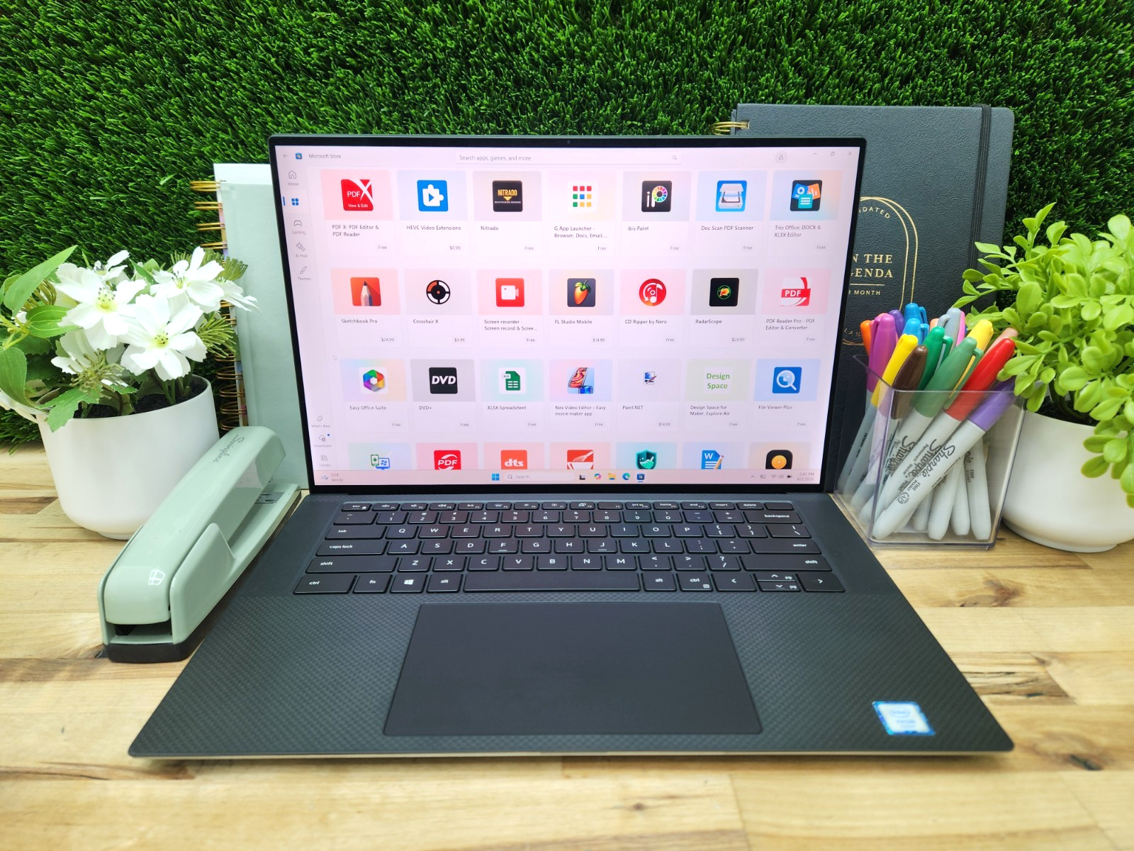 Dell Precision 5550 15.6 4K Touchscreen W-10855M 32GB RAM Quadro T2000 Win 11 ~