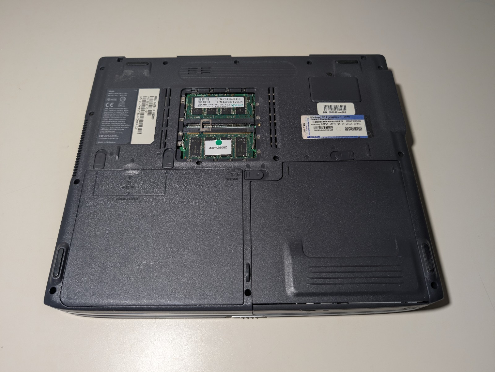 HOWARD MS2117 (1846) | PENTIUM 4 512MB RAM 20GB HDD | Win XP None on eBay!