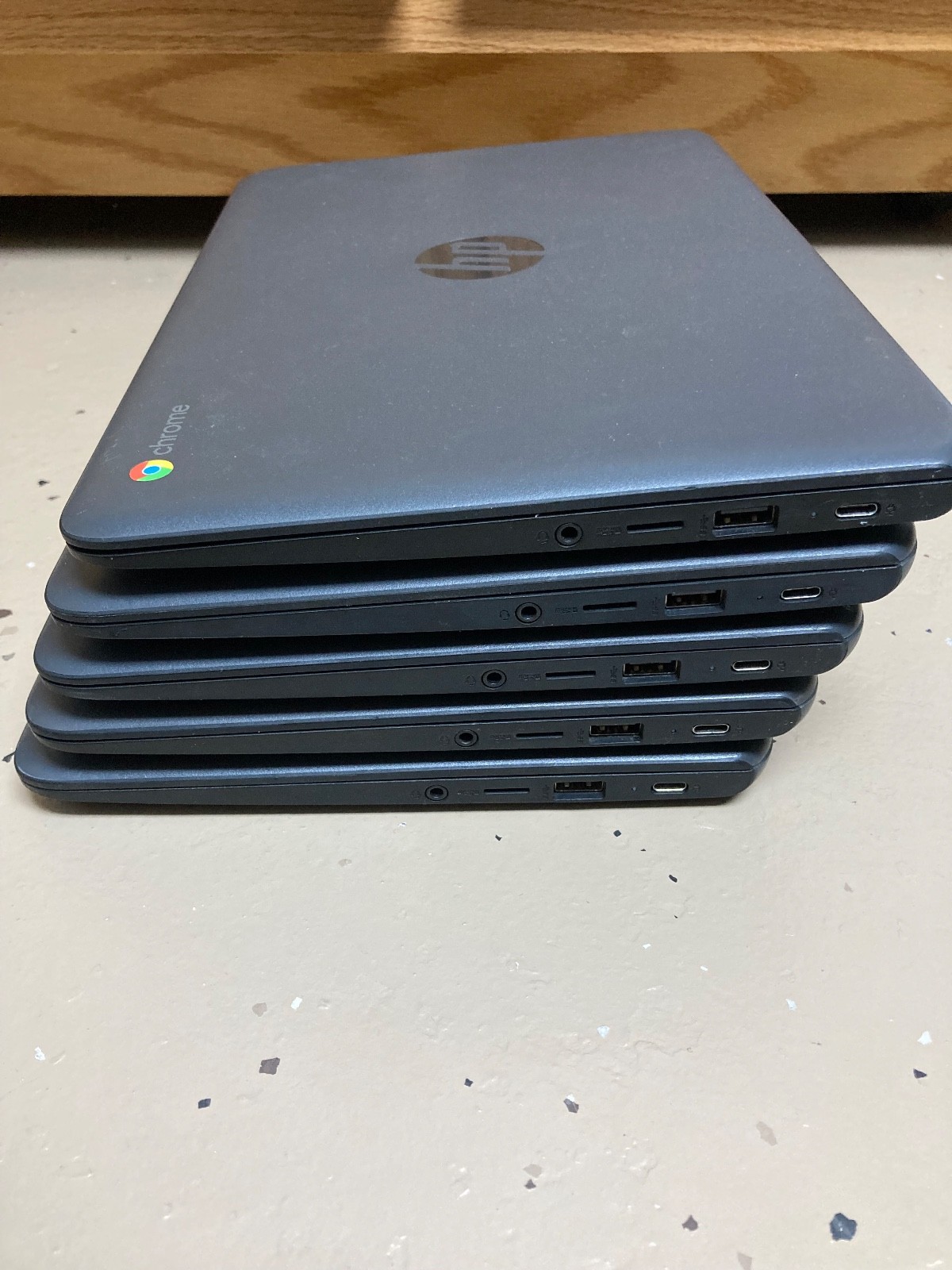 *LOT OF 5* HP Chromebook 11 G6 EE – 16GB SSD, 4GB RAM – Model 3NU57UT