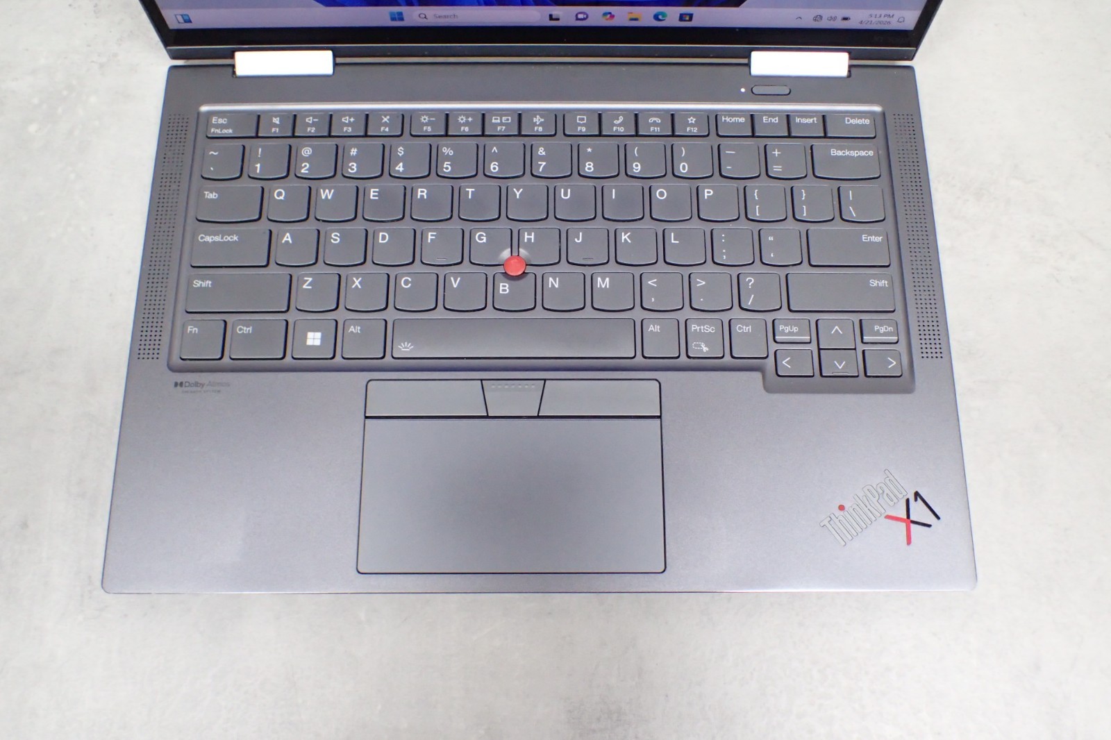 Lenovo ThinkPad X1 Yoga Gen 7 14″ Touch i7-1270P 2.2Ghz 16GB RAM 512GB SSD Gray