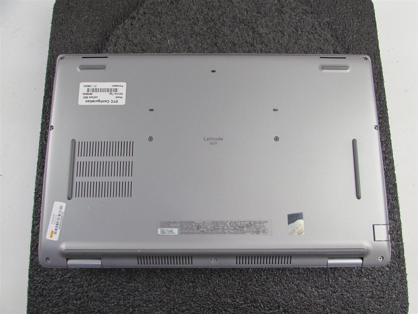 DELL LATITUDE 5531 1920X1080 FHD I7-12800H (14 CORES 1TB SSD 32GB RAM NO O.S/BAT