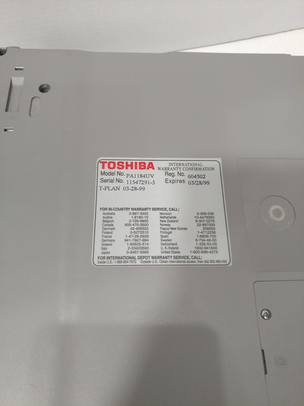 Vintage Toshiba Satellite Pro T2150CDS Intel 486DX4 (enters BIOS setup) 28MB RAM