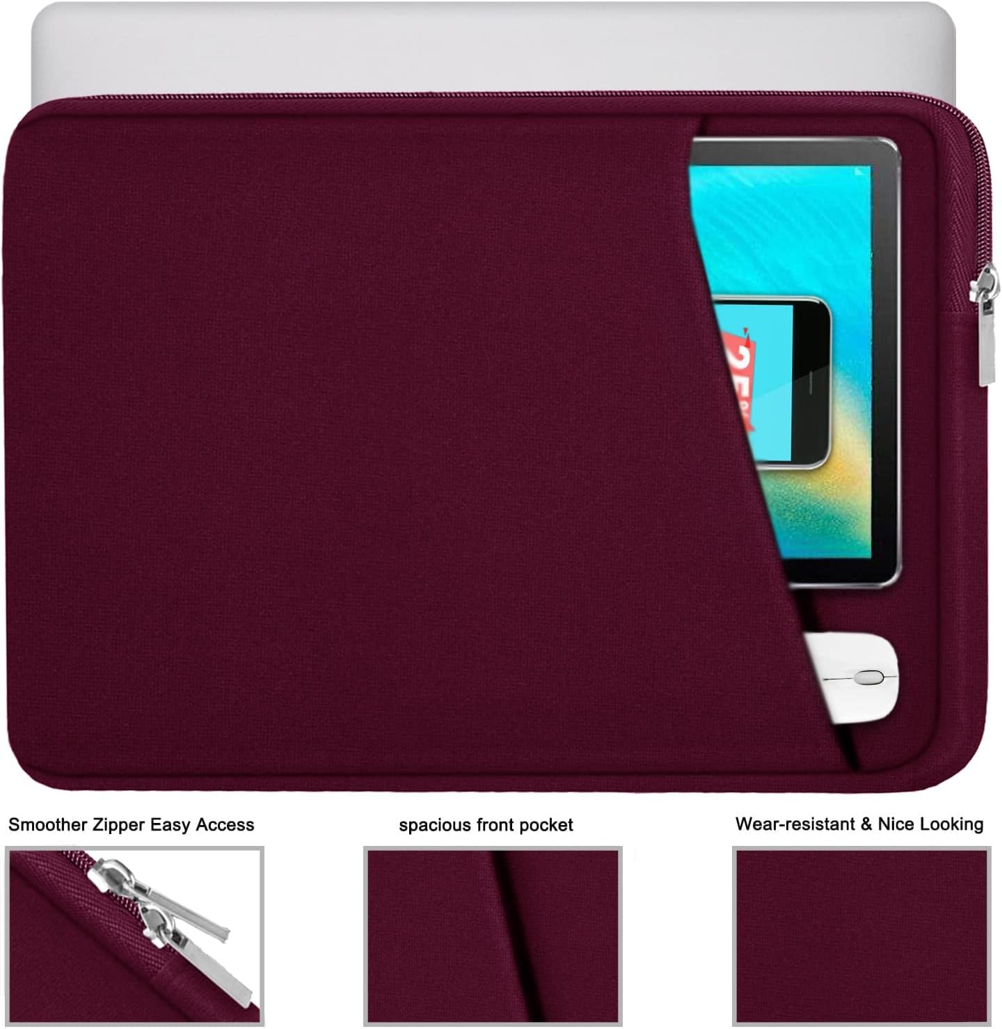 Laptop Sleeve Case 14 inch, Shockproof Protective Case Cover for 14″ MacBook Air