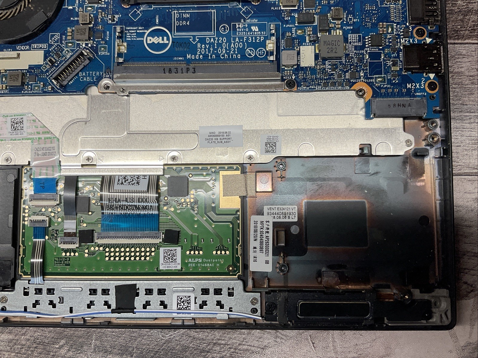Dell Latitude 7390 / Intel Core i5 7th Gen / BIOS Unlocked / Parts Repair / J3