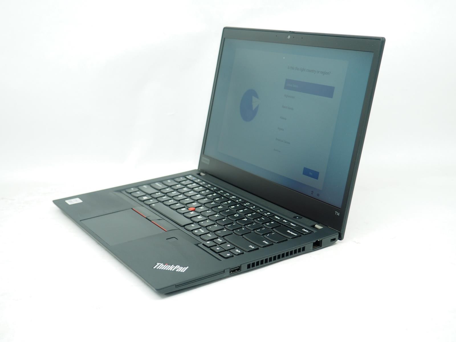 LENOVO THINKPAD T14 GEN 1 Intel Core i5-10210U 1.60GHz 8GB RAM 256GB NVMe