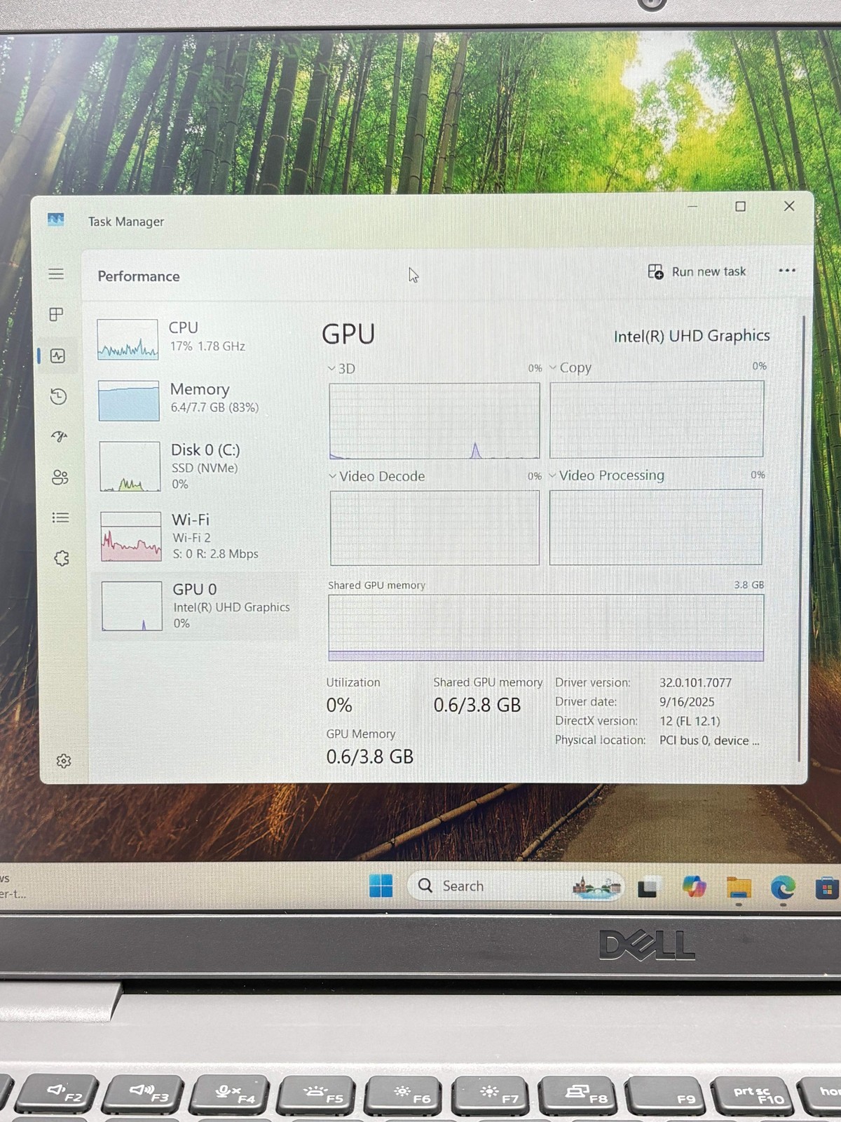 Dell Latitude 3550 15.6″ Core i5 13th Gen 8GB 256GB SSD Black Used