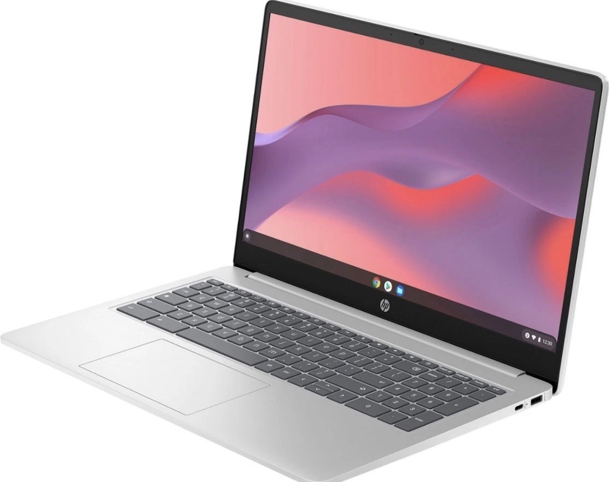 HP 15.6″ Chromebook Laptop Intel Processor N200 8GB Memory 64GB eMMC Chrome OS