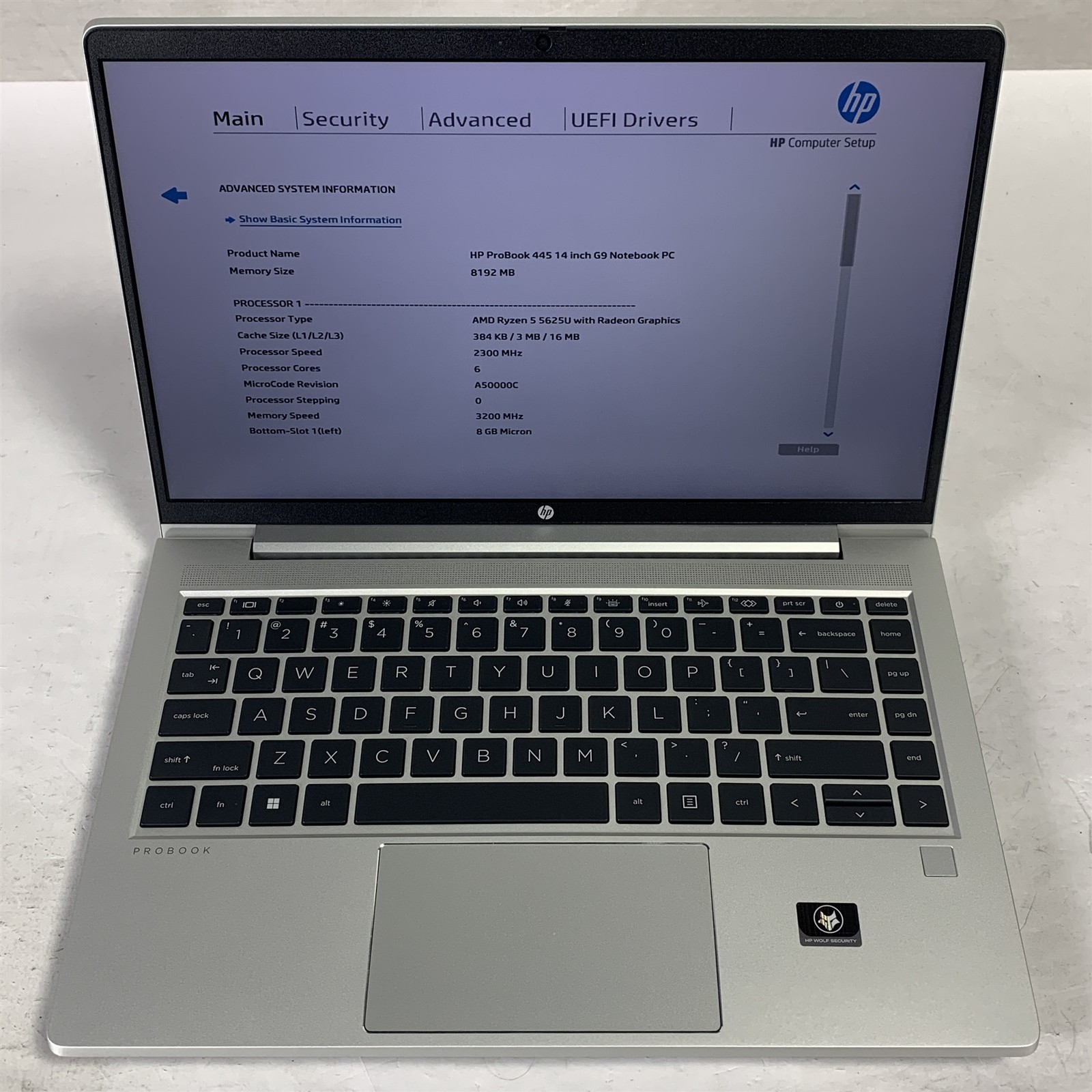 HP ProBook 445 G9 14″ Laptop Ryzen 5 5625U 2.3GHz 8GB – NO DRIVE