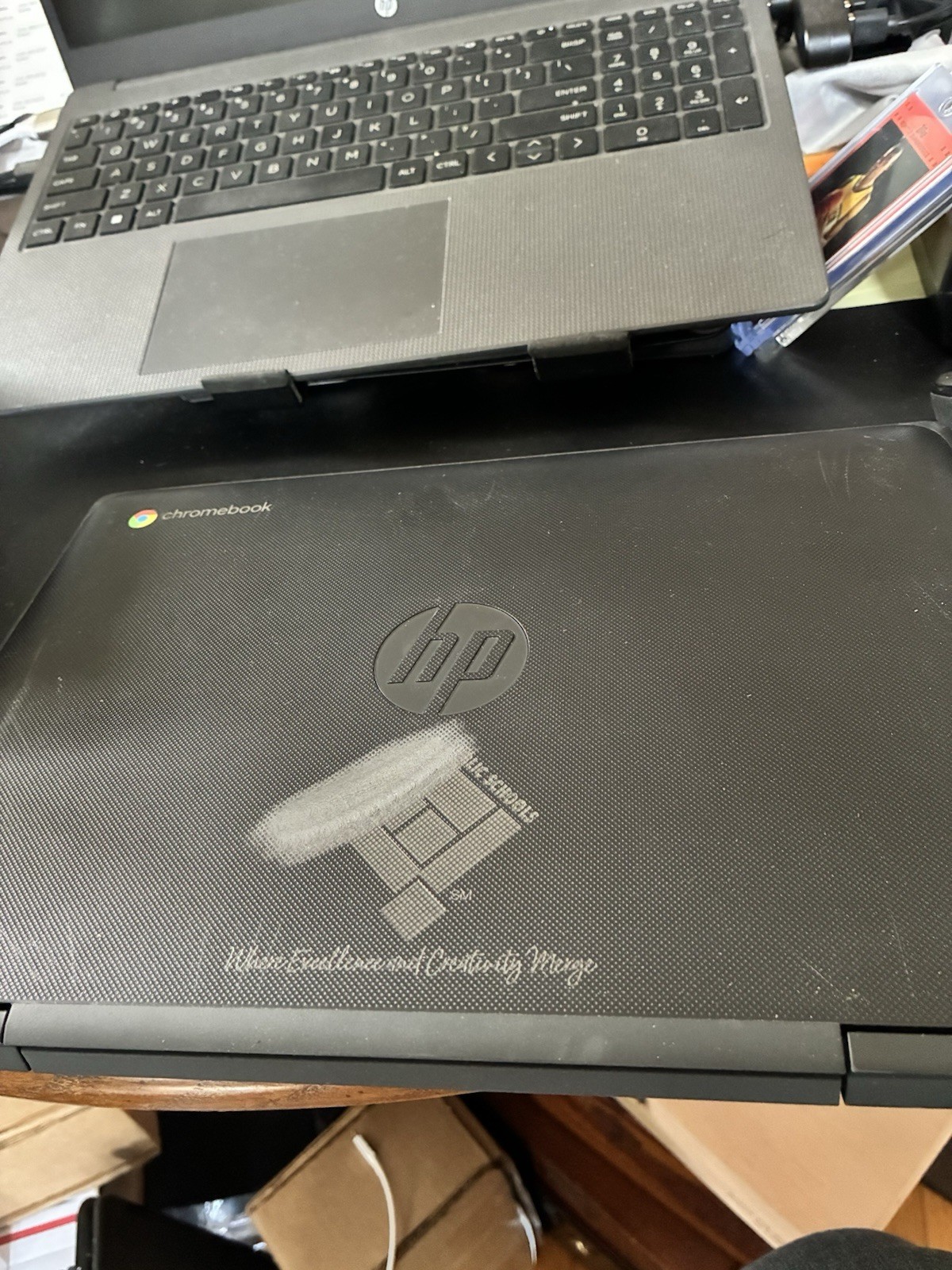 HP Chromebook Laptop Black Chrome OS Wi-Fi