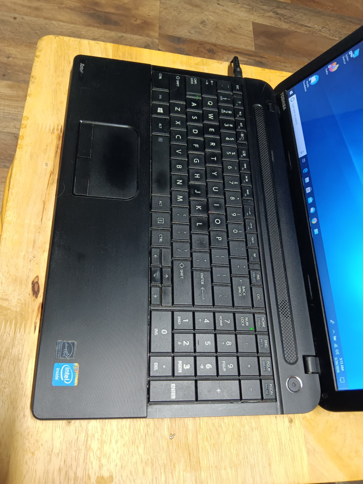 Toshiba C55-A5105/Celeron N2820 2.13ghz/4gb/320gb/Windows 10 Home/Webcam/BT/15.6