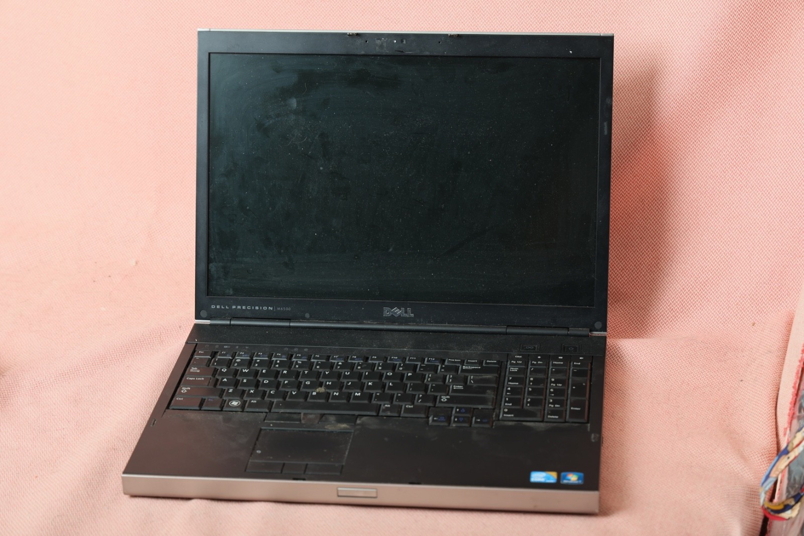Laptop Dell Precision M6500 i5 16GB DDR3 256GB SSD 17 inch For Parts or Repair