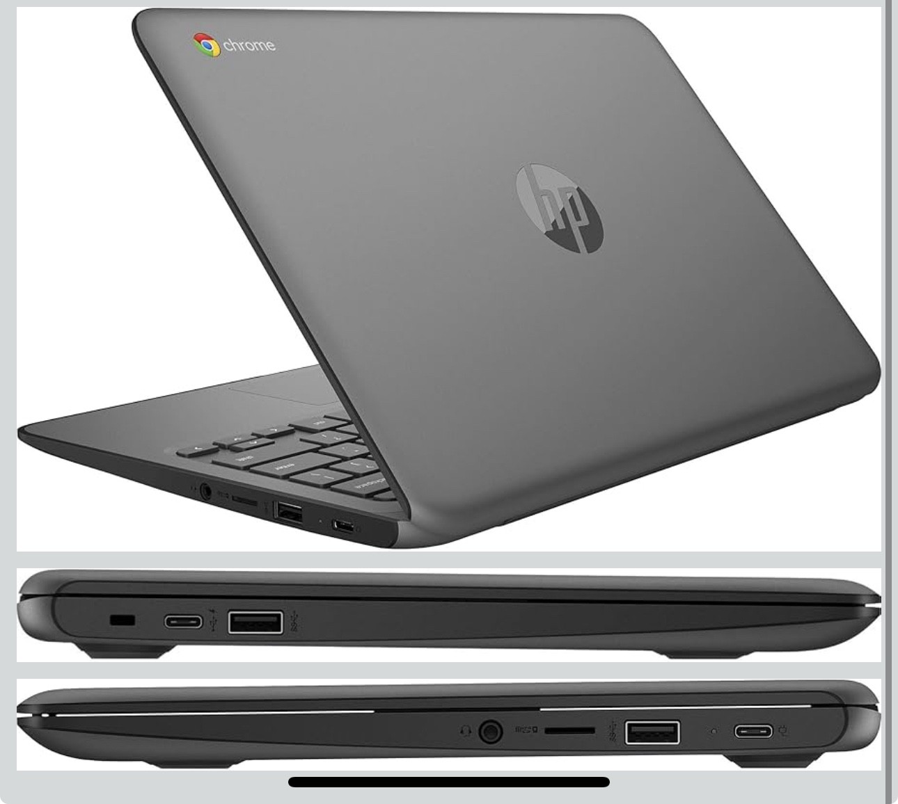 HP Chromebook 11 G7 EE 11.6″ (16GB eMMC, Intel Celeron N, 2.60 GHz, 4GB) Laptop