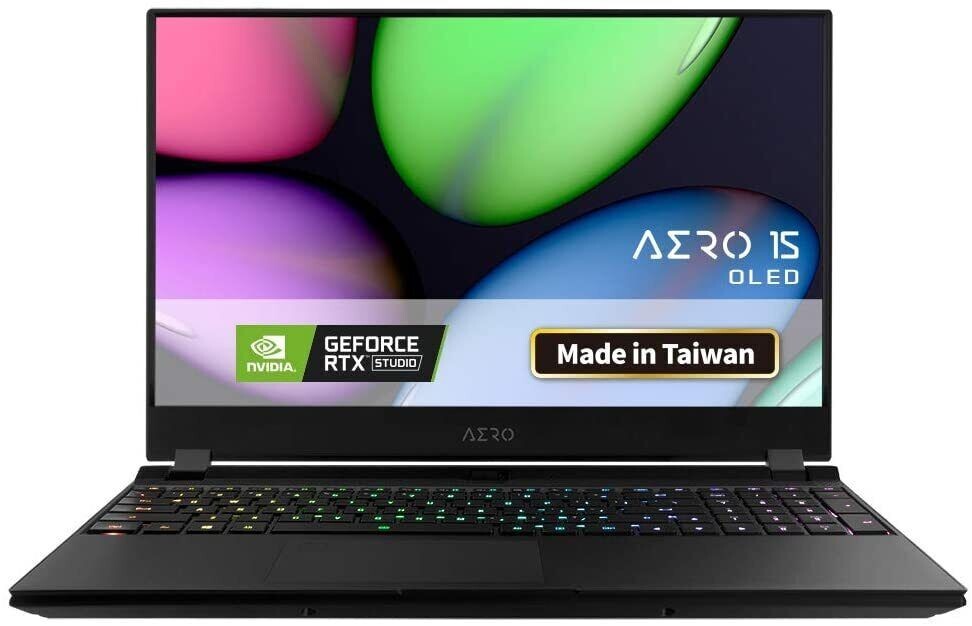 BROKEN AS-IS GIGABYTE 15.6″ UHD i7-9750H 16 RTX 2060 FPR AERO 15 OLED
