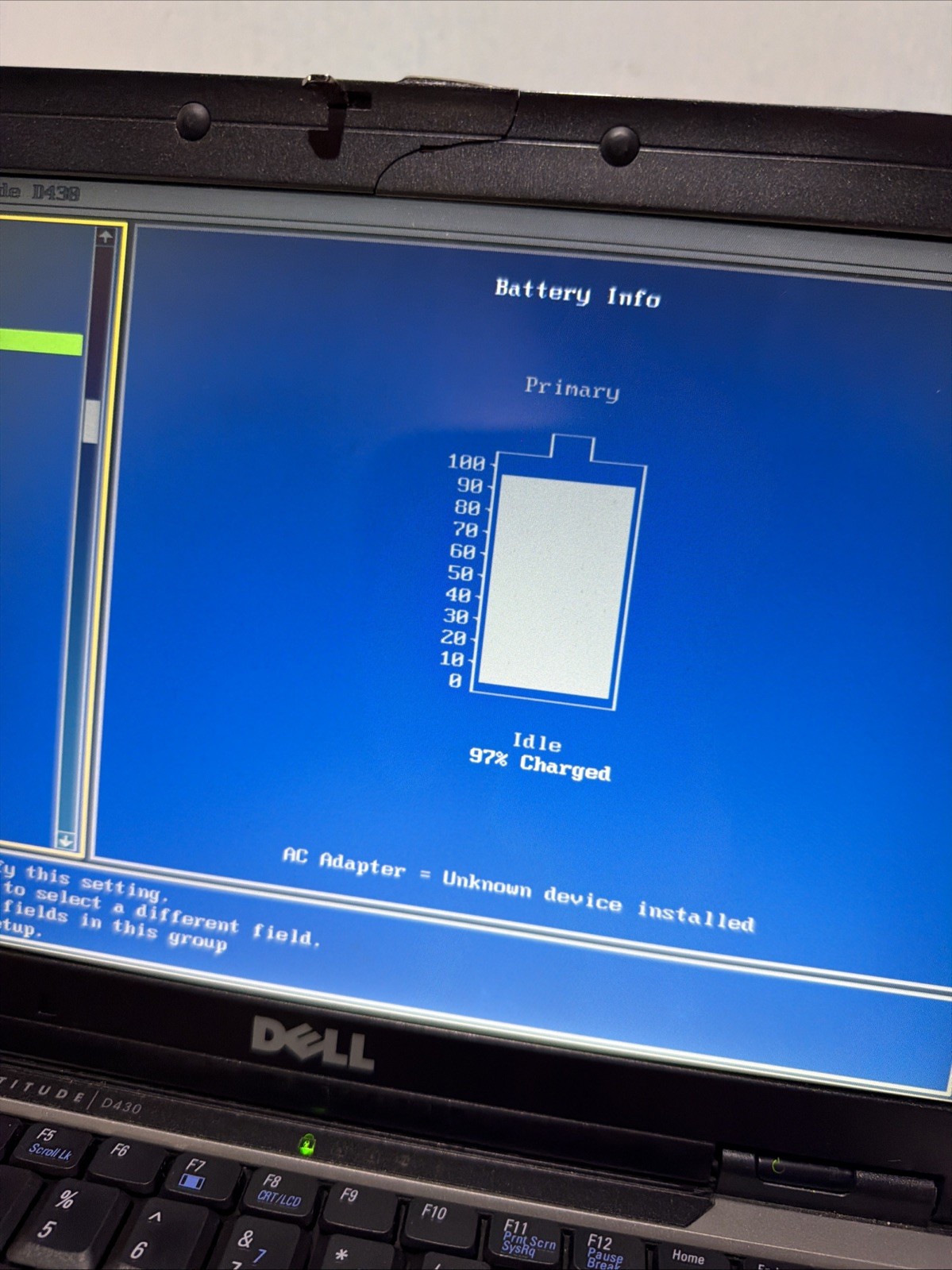 Dell Latitude D430 12″ Laptop Core 2 Duo 2gb Ram No Drives Boots Bios NO P/S