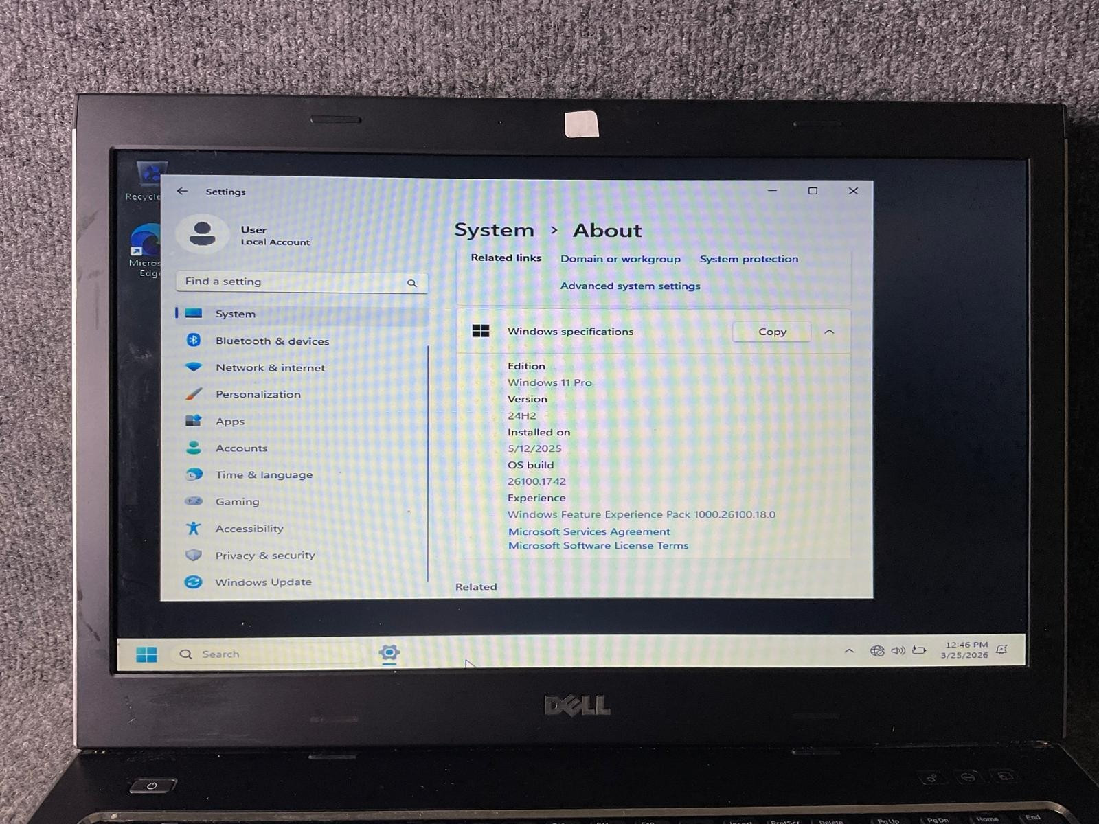 Dell Vostro 3750 17" Laptop Core i5 250GB HDD 8GB RAM Case Bag 2nd Gen
