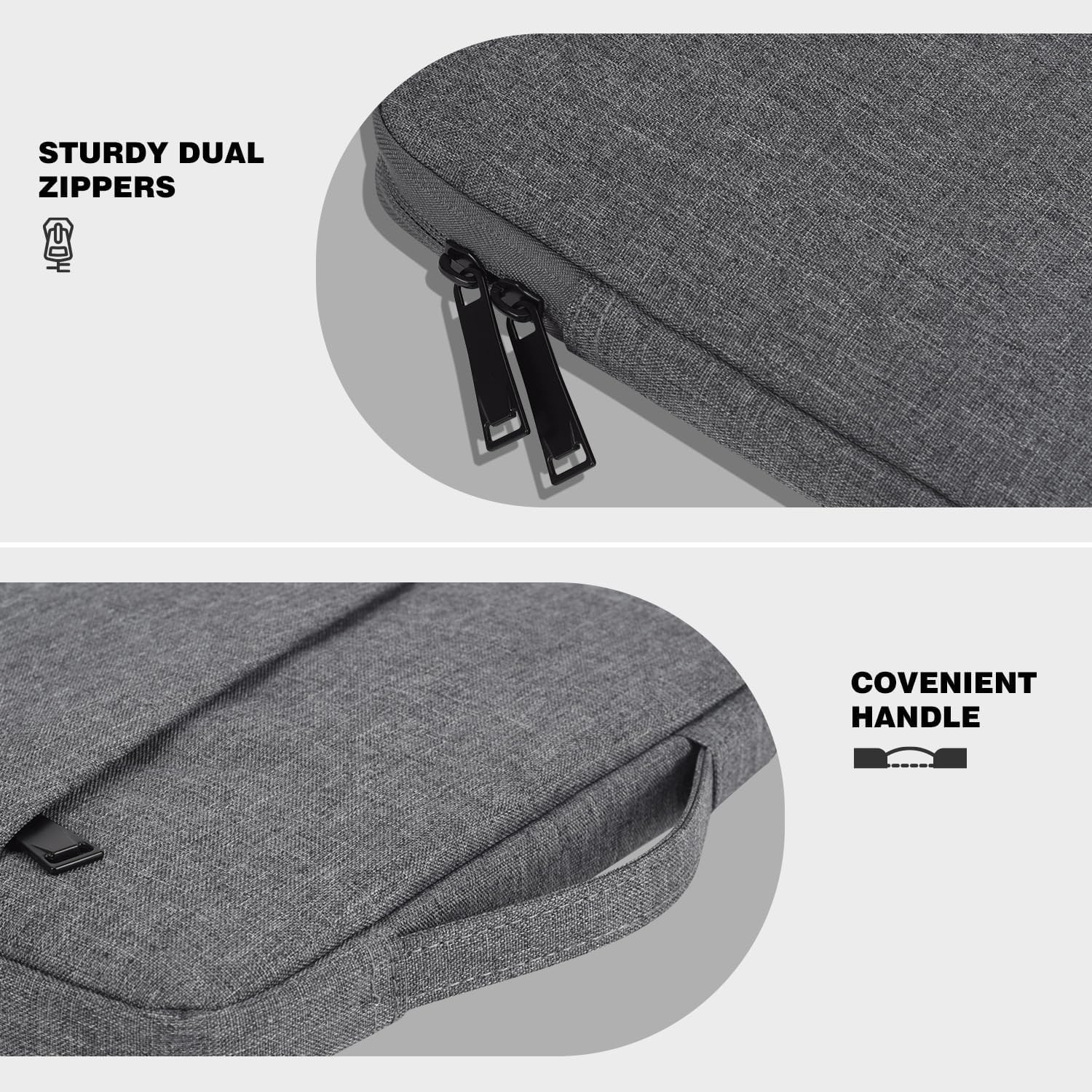 Protective Sleeve for 15.6 Inch Portable Monitors, Carrying Case for ForHelp KYY