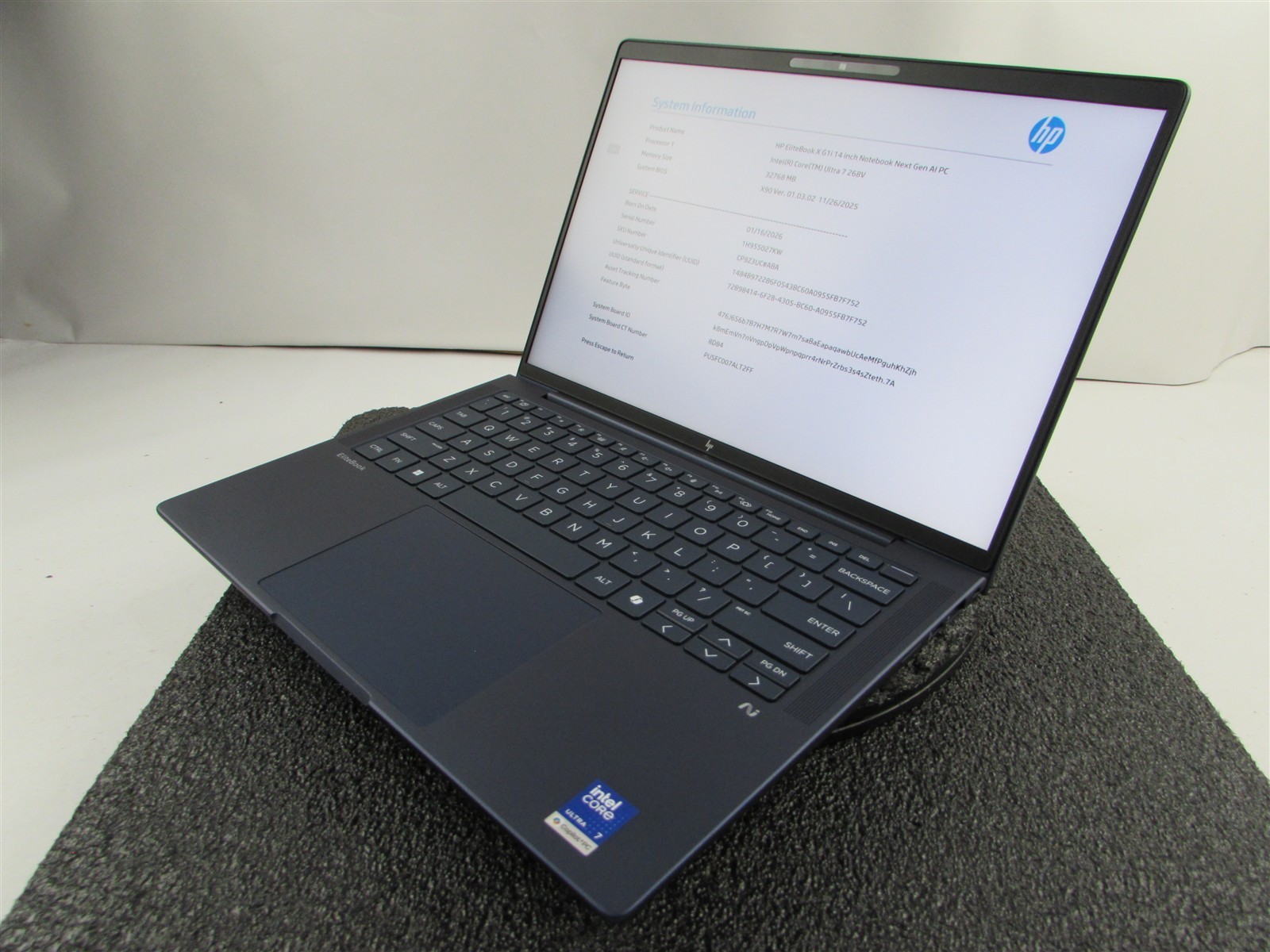 HP ELITEBOOK X G1I 14 AI CORE ULTRA 7 268V 512GB 32GB RAM WIN 11 PRO