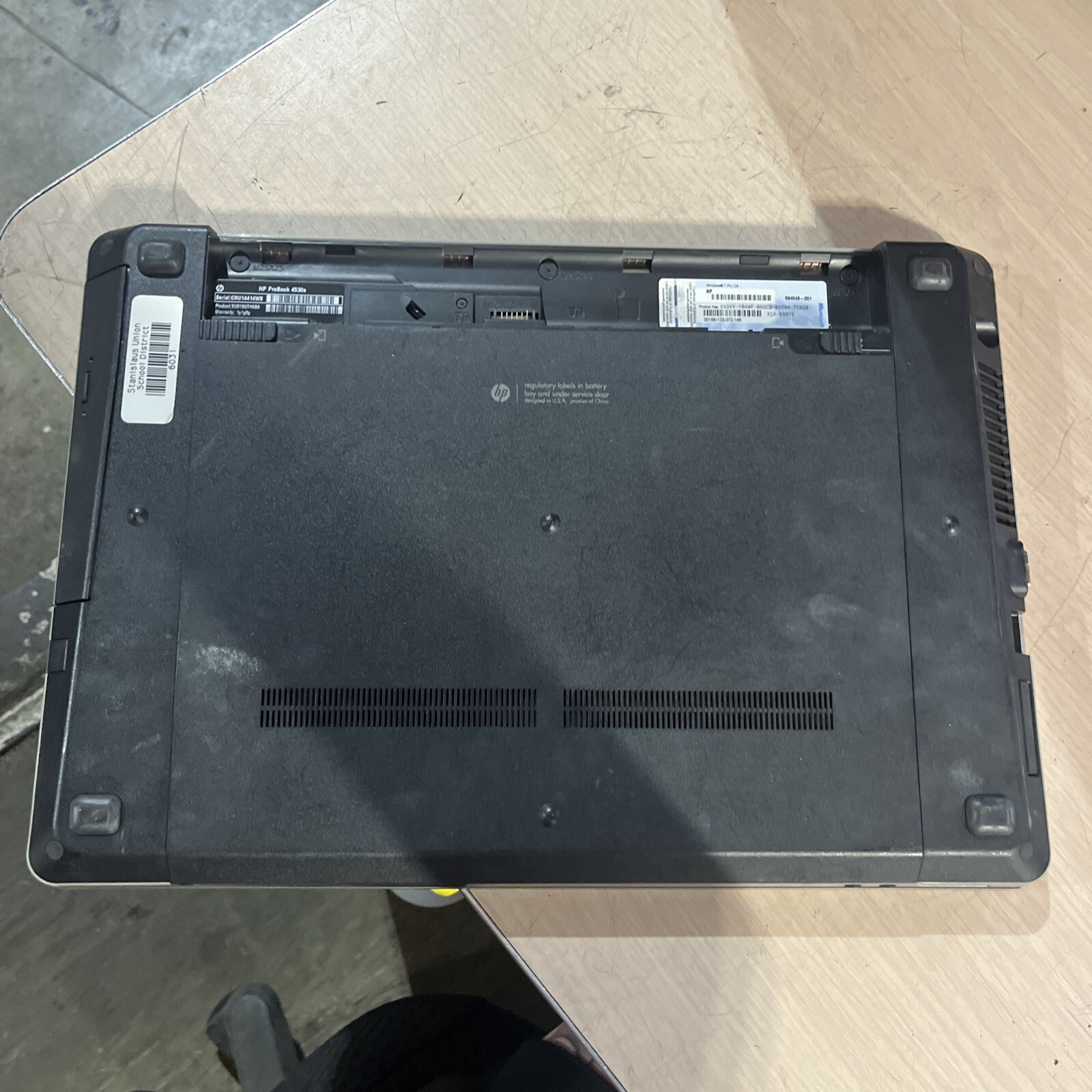 HP PROBOOK 4530S INTEL CORE I5-2410M 2.30GHZ 4GB RAM NO HD /