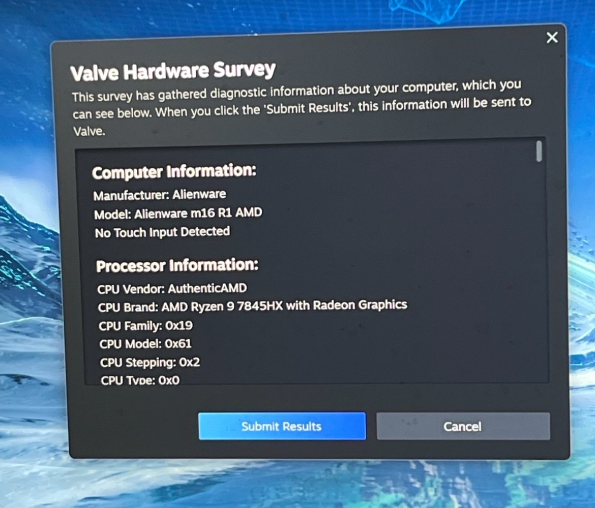Alienware m16 AMD Ryzen 9 7845HX, 3.00GHz, 16GB RAM, NVIDIA…