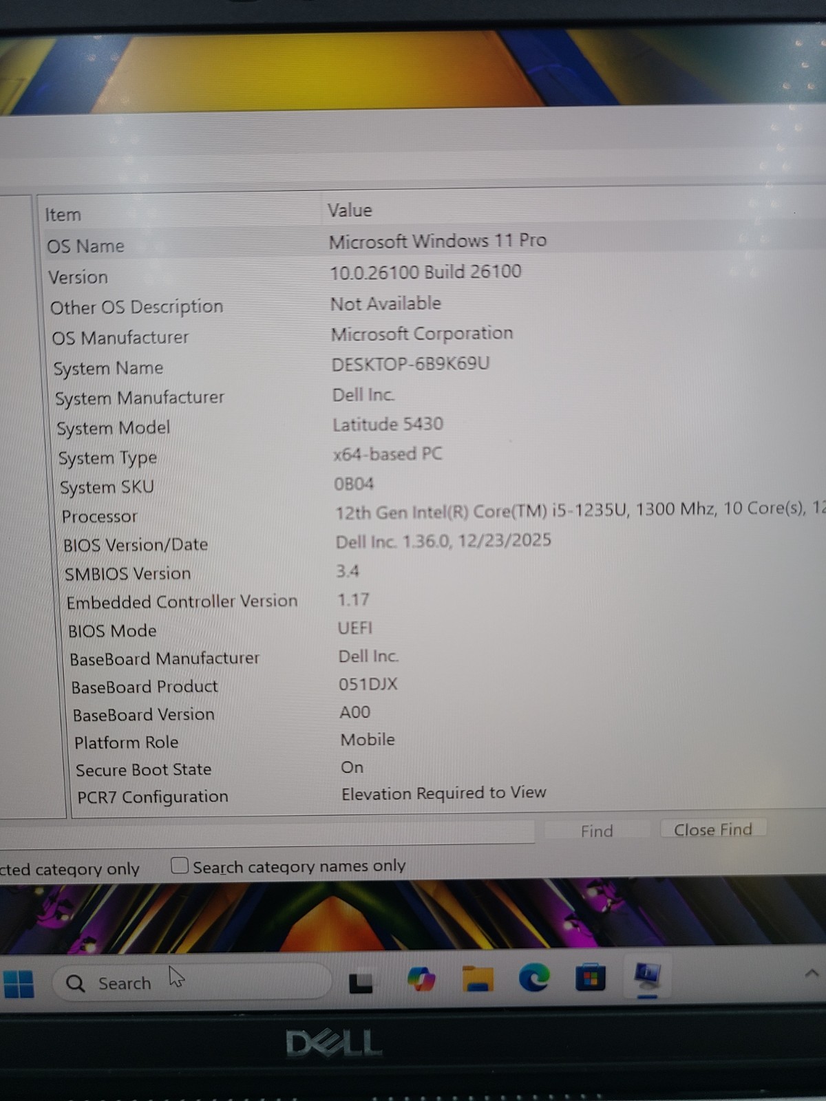 Dell Latitude 5430 i5-1235U 1.30GHz 16GB Ram 512GB SSD Win 11 Pro