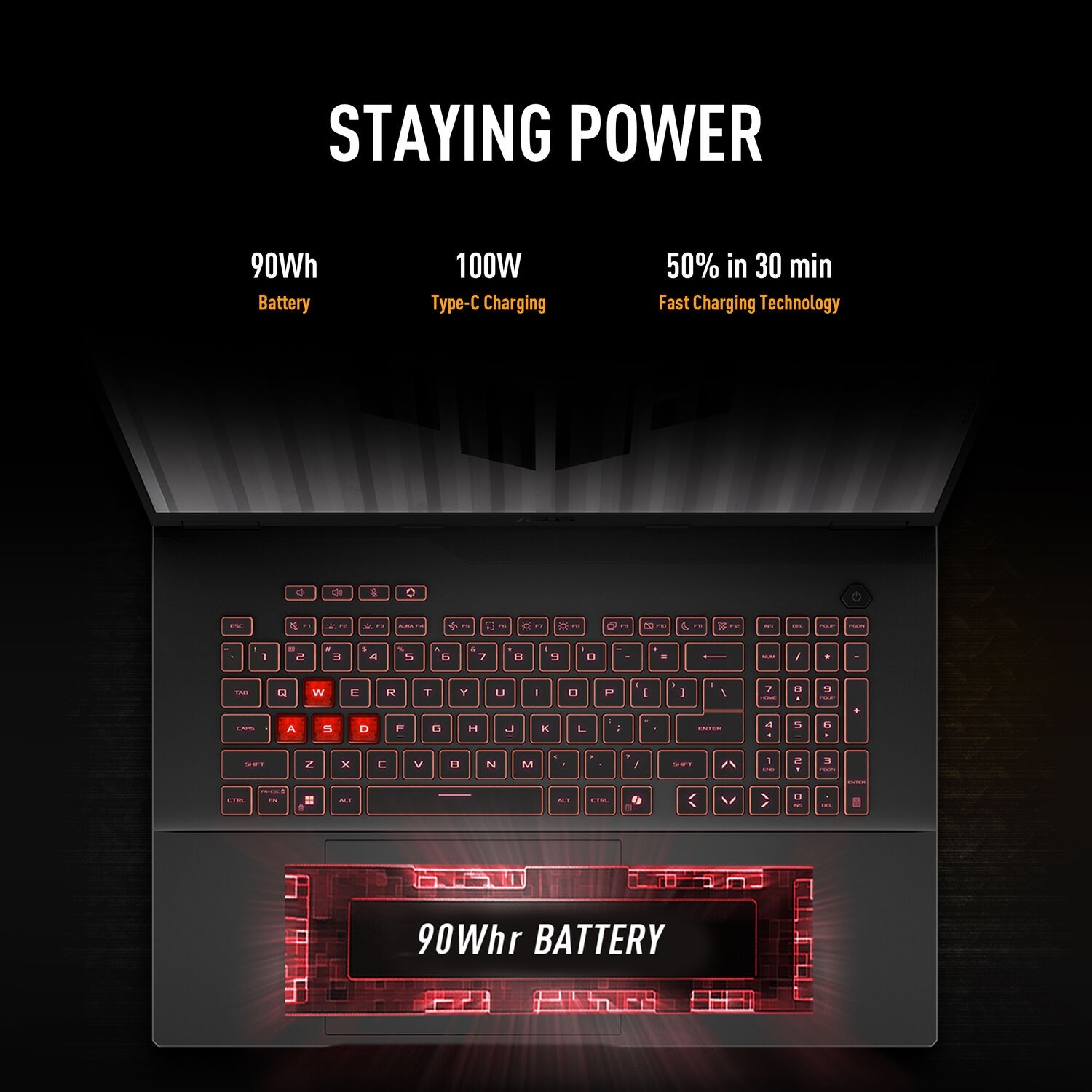 ASUS TUF Gaming A18 18″ FHD+ 144Hz Gaming Laptop AMD Ryzen 7 16GB 1TB Gray