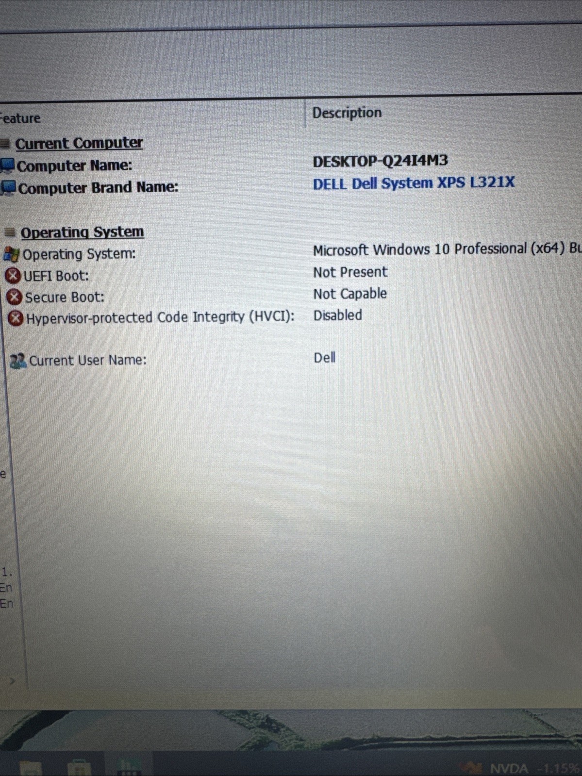 13″ Dell XPS L321 Mint | i5 2nd 4GB RAM 128GB mSATA SSD | Backlit Windows 10 Pro