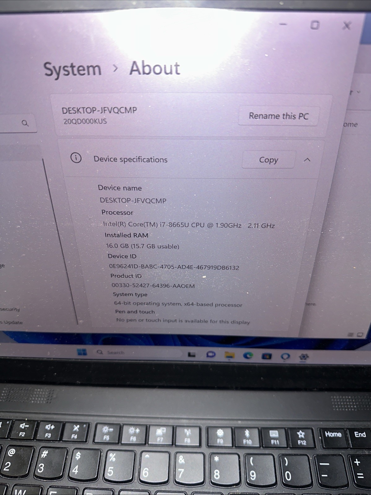 🚀 Lenovo ThinkPad X1 Carbon 7th Gen 14″ i7-8665U 16GB RAM 512GB SSD