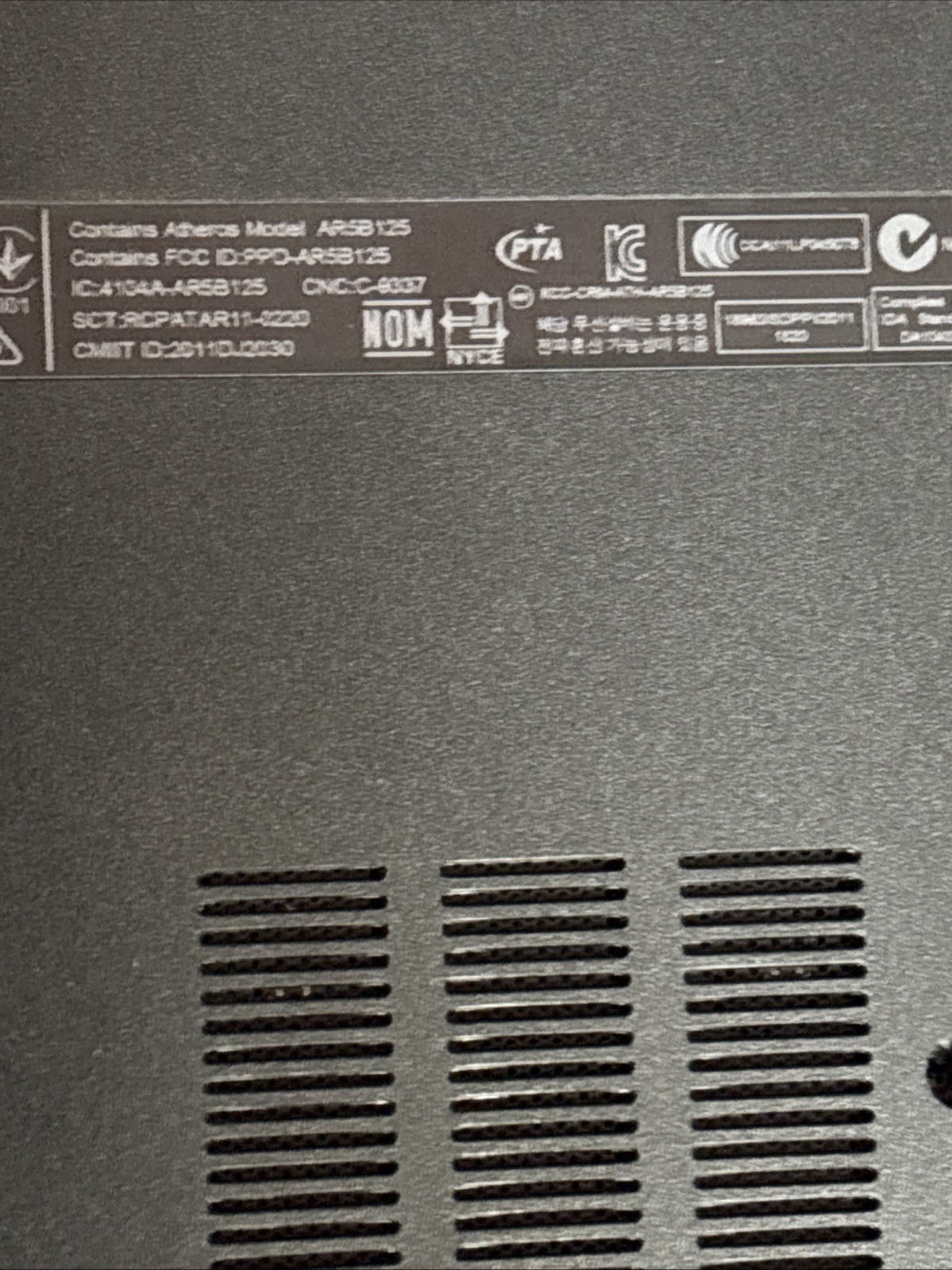 HP Pavilion Notebook AR5B125 Laptop And Battery Only No Charger Tested Working