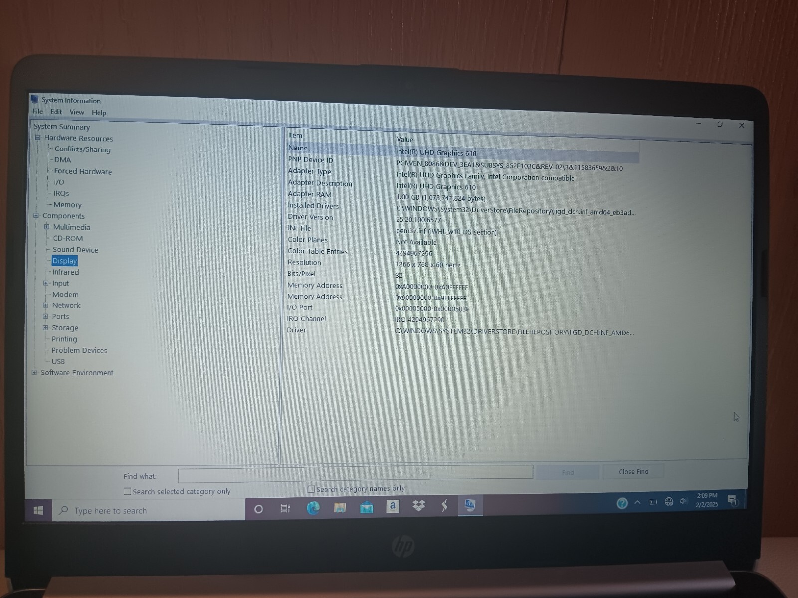 HP Silver 14″ Pentium Gold 5405U @ 2.3Ghz Laptop 4GB Ram UHD 610 Graphics 1GB