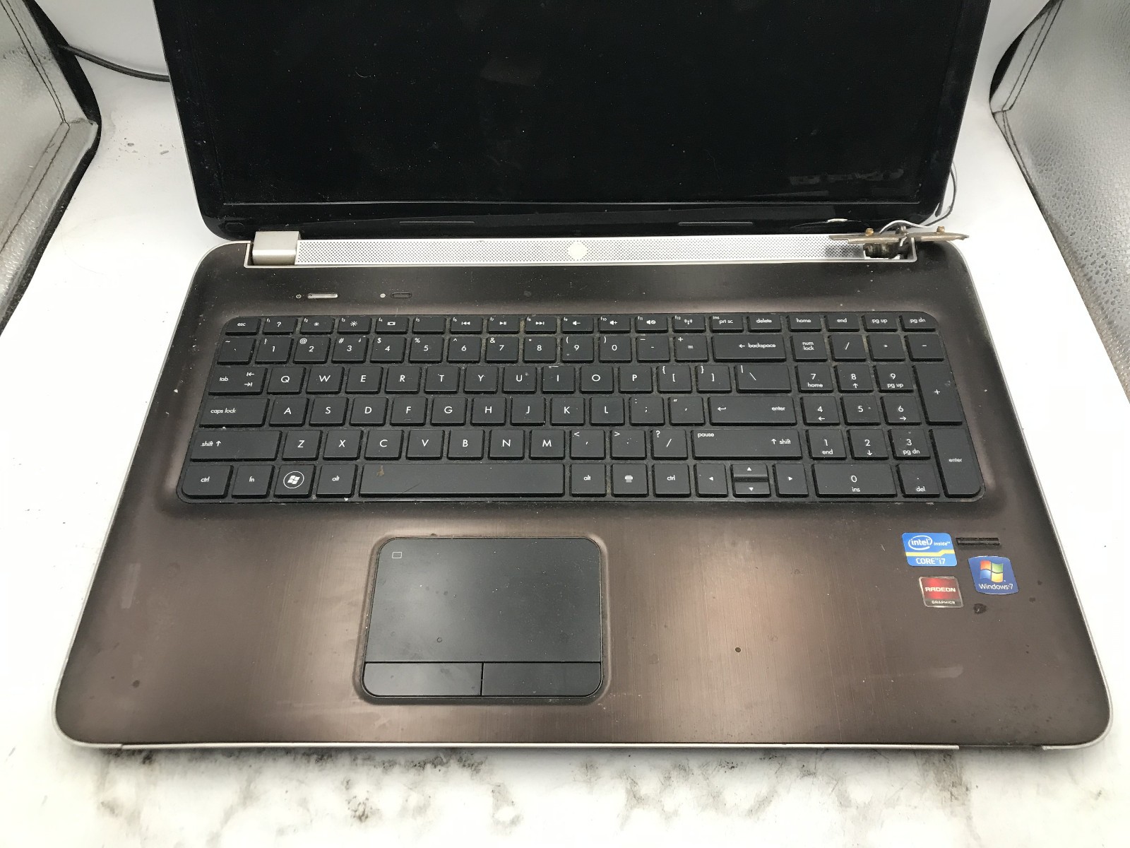 HP PAVILION DV7T 6000 – FOR PARTS/REPAIR – INTEL I7 2ND GEN – 4GB RAM – READ -BB