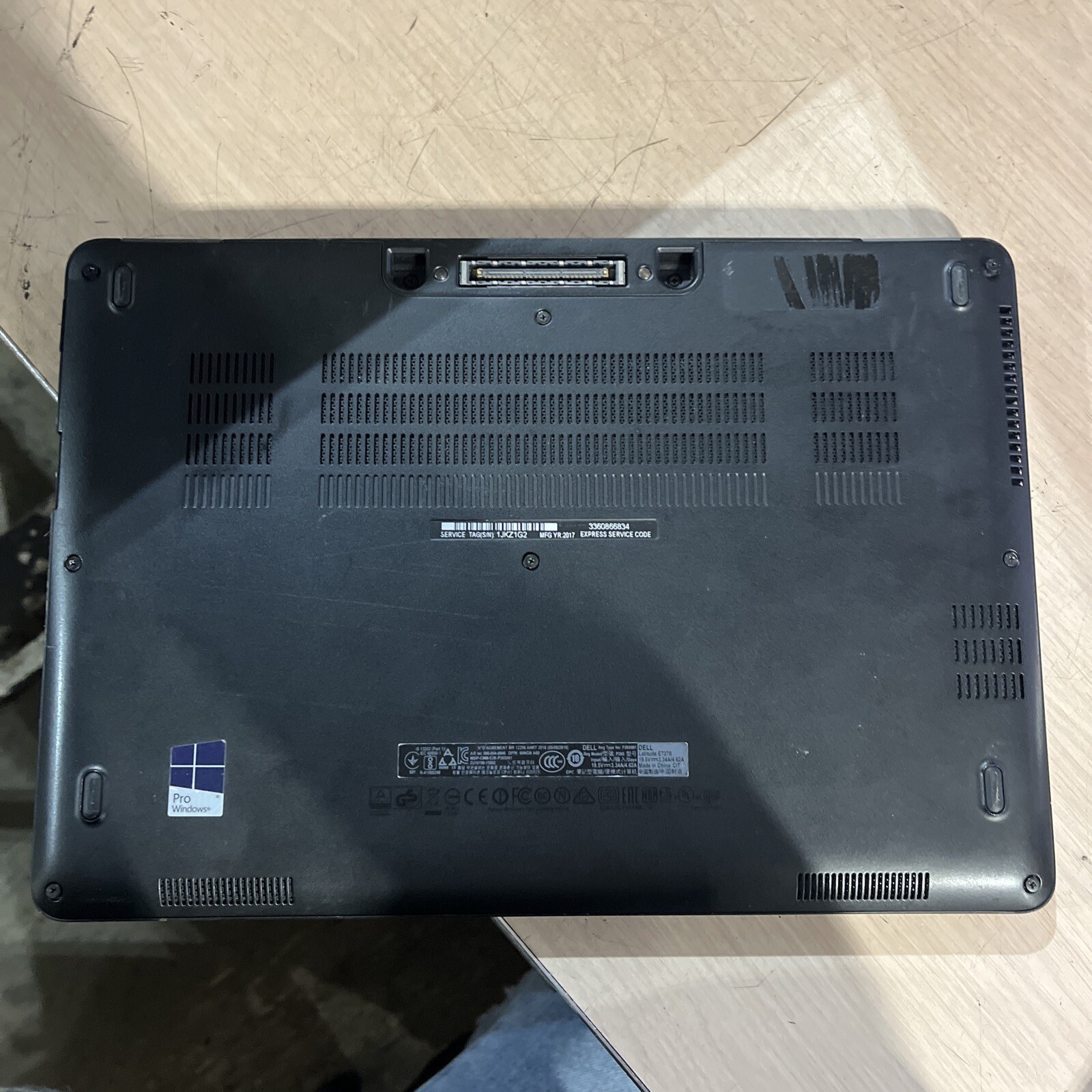DELL LATITUDE E7270 INTEL CORE I5 NO RAM NO HD