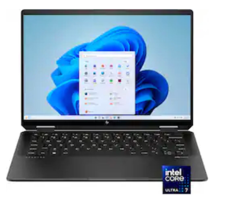HP – Spectre 2-in-1 14″, Touch-Screen, Intel Core Ultra 7, Intel Evo 16GB, 1TB