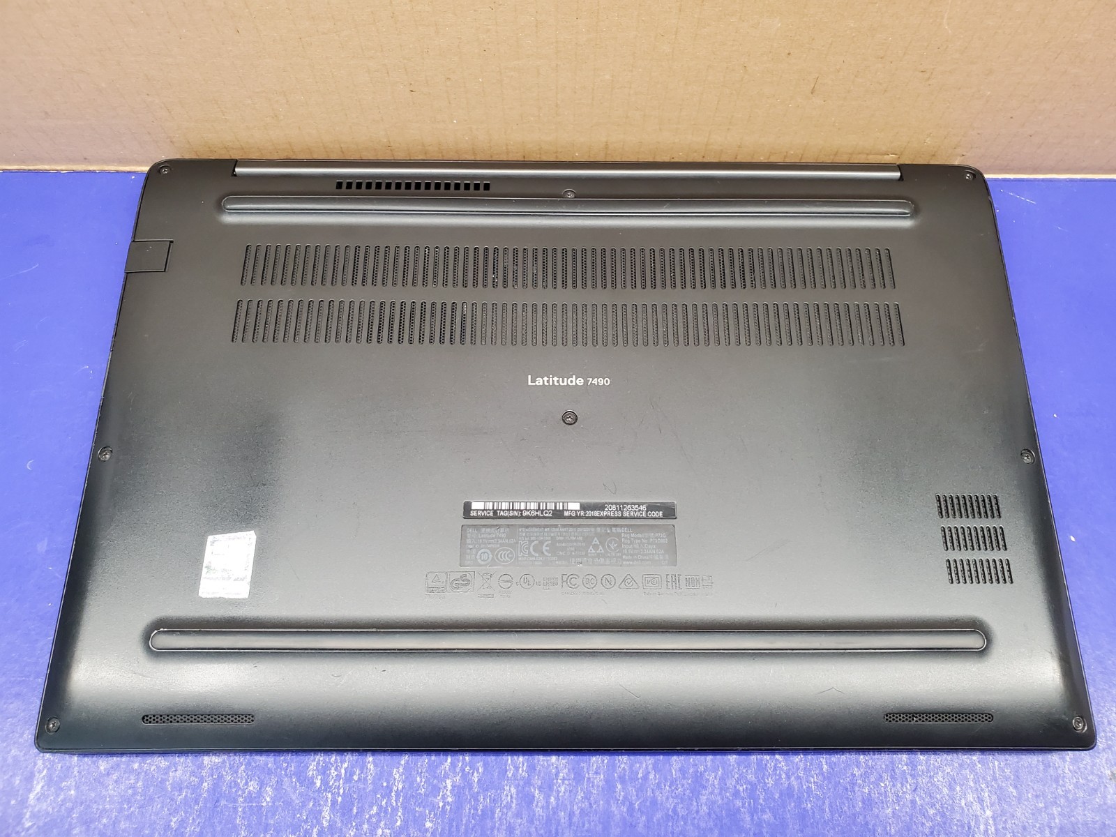 Dell Latitude 7490 Core i7-8650U@1.9GHz 16GBram 512ssd “Professionally Restored”