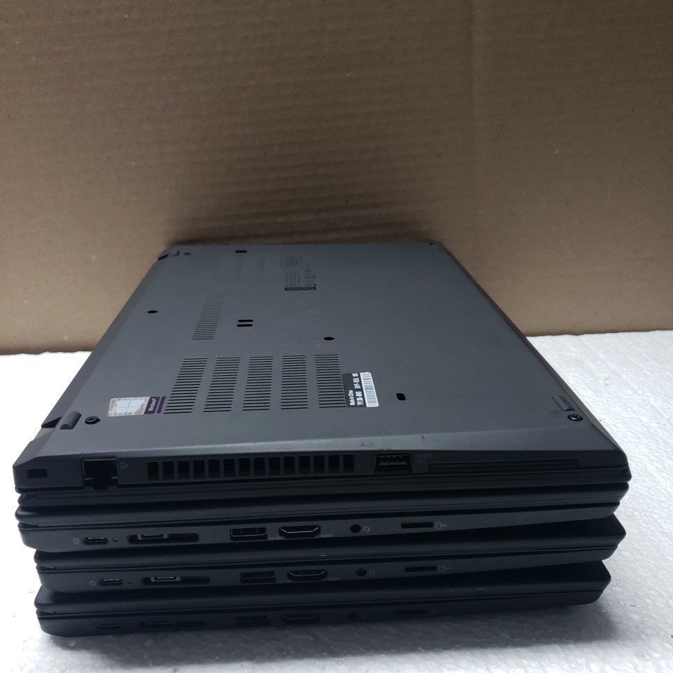 LOT OF 4 Lenovo Thinkpad T495 AMD ryzen Pro Laptop FOR PARTS READ Bad Screen