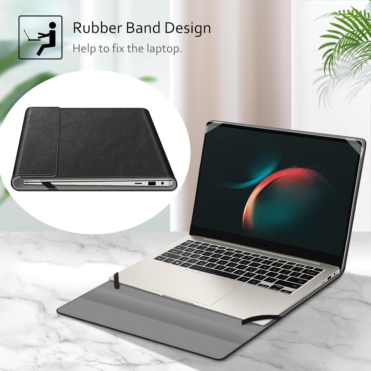 14 Inch Samsung Galaxy Book4 Pro/Samsung Galaxy Book3 Pro Sleeve Case – Black