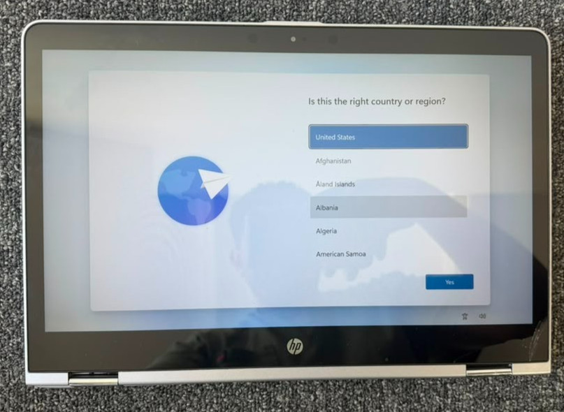 HP Pavilion x360 14″ Touch Core i5-8250U CPU 1.60GHz 8GB RAM 256GB SSD WIN 11Pro