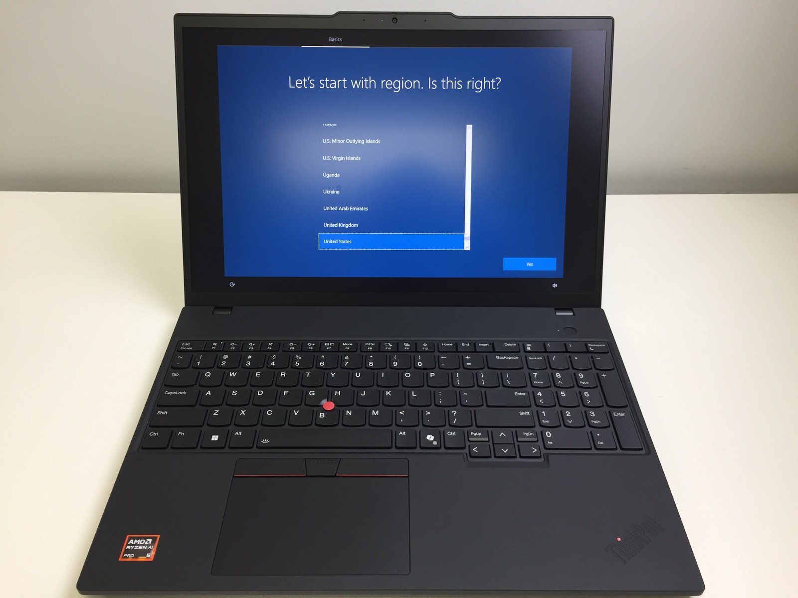 Lenovo ThinkPad T16 Gen 4 21QN0045US – AMD Ryzen AI 5 PRO,16GB RAM, 256GB SSD
