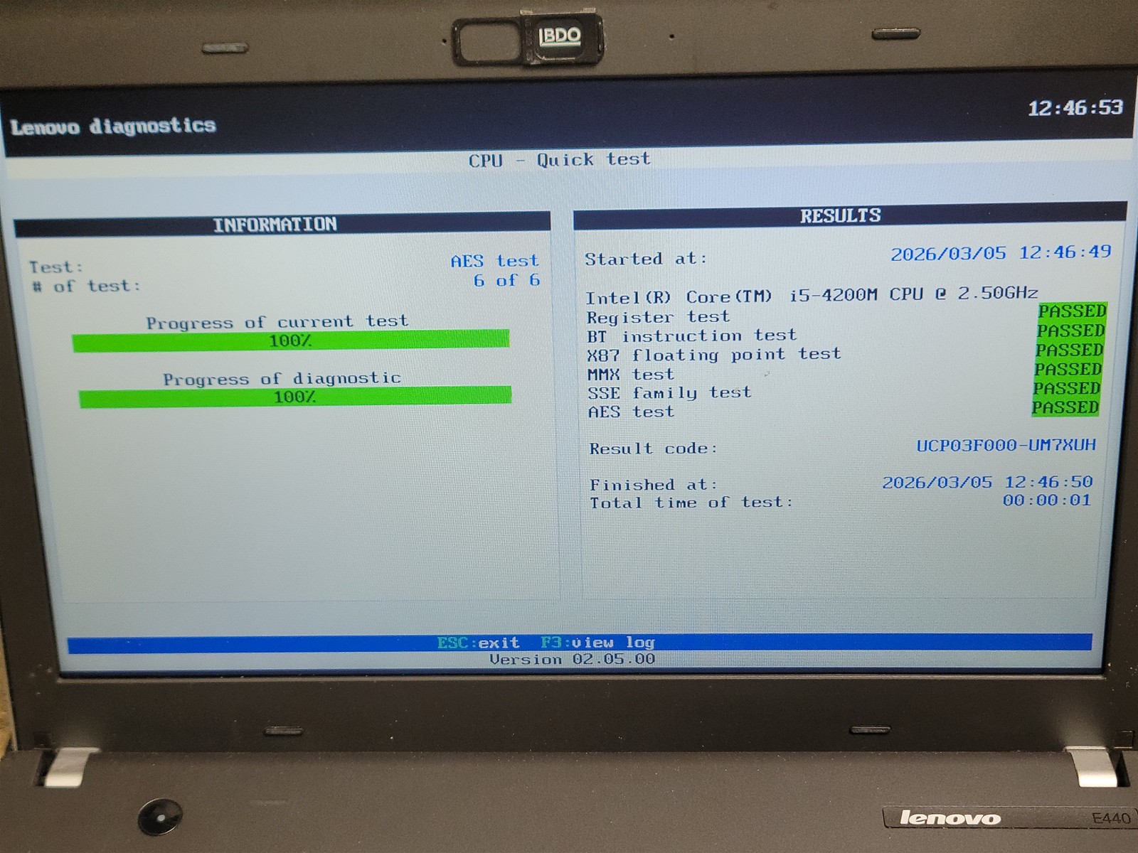 Lenovo ThinkPad E440 Intel Core i5-4200U 2.50GHz 4GB DDR4 RAM – see pics
