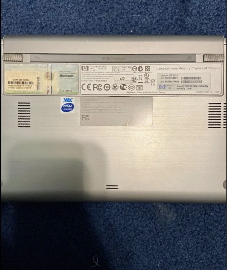 HP 2133 Mini-Note PC needs Repairs