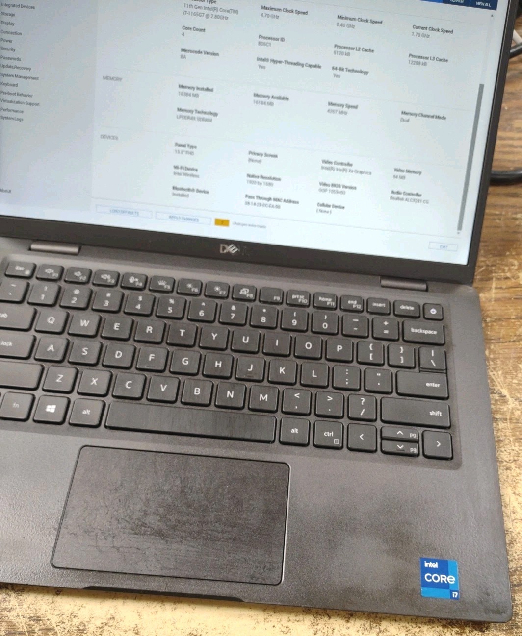 Dell Latitude 7320 13.3 FHD W/ i7-1165G7, 16GB, 256GB, Touch Laptop