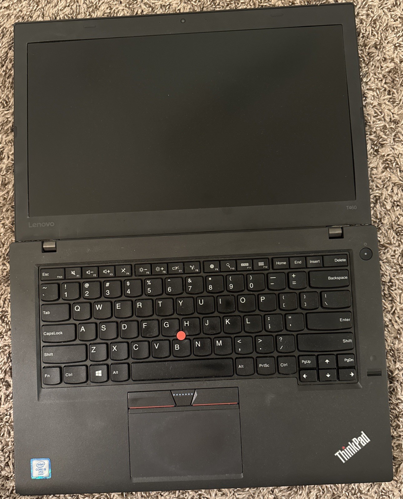 Lenovo Thinkpad T460 14” Laptop, FHD, i5-6300U 2.40 GHz, 16GB RAM, 250 GB SSD
